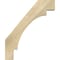 Ekena Millwork 4"W x 20"D x 24"H Merced Rough Sawn Knee Brace, Douglas Fir BRC04X20X24MRC00RDF - alternate 3